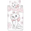  Disney Marie Flowers ágyneműhuzat 140×200cm, 70×90 cm