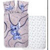 Disney Lilo és Stitch, A csillagkutya Stellar Waves gyerek ágyneműhuzat 100×135 cm, 40×60 cm