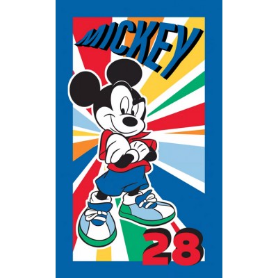  Disney Mickey Player 28 kéztörlő arctörlő, törölköző 30x50cm