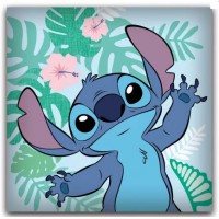 Disney Lilo és Stitch, A csillagkutya párna, díszpárna levehető huzattal 35x35 cm