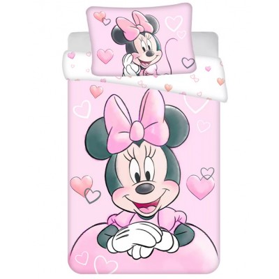 Disney Mickey Gyerek ágyneműhuzat 100×135cm, 40×60 cm (ovis méret)