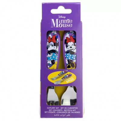  Disney Minnie Sunshine fém ergo evőeszköz készlet - 2 darabos 