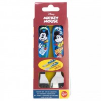 Disney Mickey True Champions fém ergo evőeszköz készlet - 2 darabos 