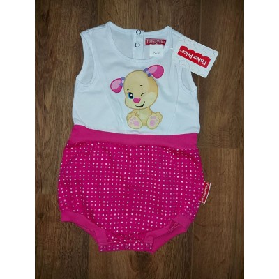  Fisher-Price Kutyushugi mintás baba napozó