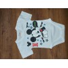 Disney Mickey rövid ujjú kombidressz Bajusz fehér