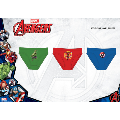  Bosszúállók 3 darabos kisfiú pamut alsó