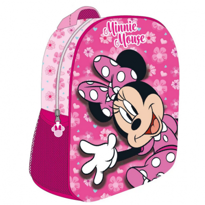  Disney Minnie Hello Deluxe 3D hátizsák, táska 30 cm