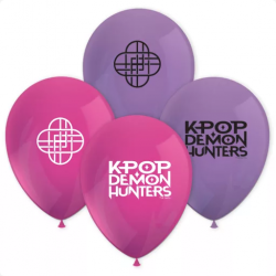 K-pop Démonvadászok Honmoon léggömb, lufi 8 db-os K-pop Démonvadászok Honmoon léggömb, lufi 8 db-os