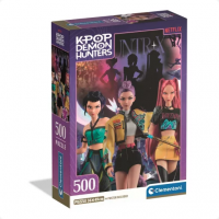  K-pop Démonvadászok Night Pulse 500 db-os Compact puzzle Clementoni 