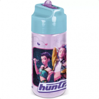 K-pop Démonvadászok Stars Hydro műanyag szívószálas kulacs 430 ml 