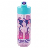 K-pop Démonvadászok Stars Hydro tritan műanyag szívószálas kulacs 540 ml 