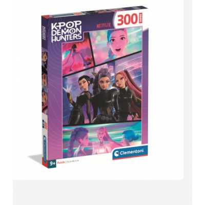 K-pop Démonvadászok Take Down 300 db-os puzzle Clementoni