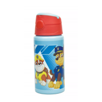  Mancs Őrjárat Forever alumínium szívószálas kulacs akasztóval 500 ml