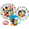Disney Mickey Étkészlet, micro műanyag szett
