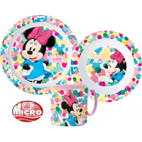 Disney Minnie Étkészlet, micro műanyag szett