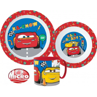 Disney Cars, Verdák Étkészlet, micro műanyag szett