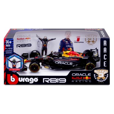 Bburago 1 /24 F1 versenyautó pilótával - Oracle Red Bull RB19