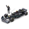 Bburago 1 /24 F1 versenyautó pilótával - Mercedes-AMG F1 W14 E Performance