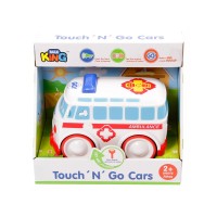 Műanyag mentőautó fénnyel és hanggal - többféle