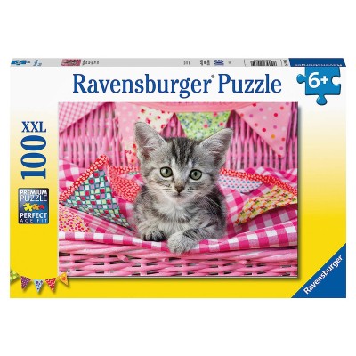Ravensburger Puzzle 100 db - Aranyos cicák