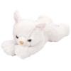 Cica plüssfigura - fehér, 25 cm