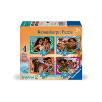 Puzzle 4in1 - Vaiana 2