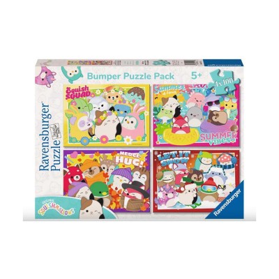 Puzzle 4x100 - Squishmallows