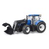 New Holland T7.315 traktor homlokrakodóval