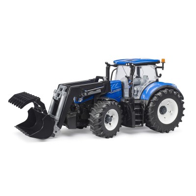 New Holland T7.315 traktor homlokrakodóval