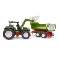 ROADMAX Homlokrakodós traktor + billenő pótkocsi