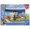 Ravensburger: Mancs őrjárat jó szimat 2 x 24 darabos puzzle