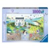 Puzzle 1000 db - Parti házikó