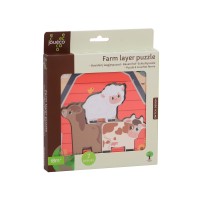 JouécoŽ - Háziállatok réteges puzzle