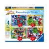 Puzzle 4in1 - Póki és barátai