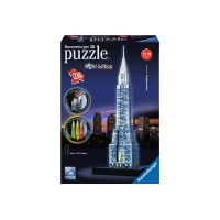 Ravensburger: Chrysler épület 216 darabos 3D puzzle fénnyel