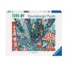 Puzzle 1500 db - Köszöntünk a cirkuszban