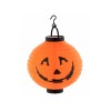 Halloween papírlampion LED fénnyel, 20 cm