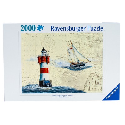 Puzzle 2000 db - Romantikus világítótorony