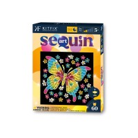 KitFix Sequin Art 60 - Pillangó