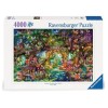 Puzzle 4000 db - Tündérek rejtélyes világa