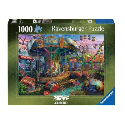 Puzzle 1000 db - Elhagyatott vidámpark