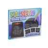 Mágneses golyós rajztábla 10 feladvány kártyával
