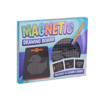 Mágneses golyós rajztábla 10 feladvány kártyával