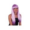 Hosszú haj paróka - lila, univerzális méret