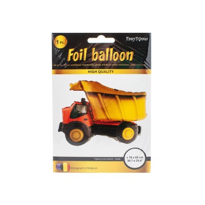 Héliumos fólia lufi - markoló autó