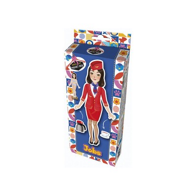 Mágneses öltöztető könyv - Foglalkozások