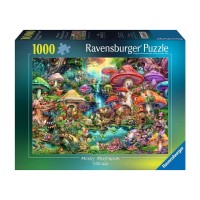 Puzzle 1000 db - Gombafalu