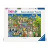 Puzzle 1000 db - Mother Gooseville