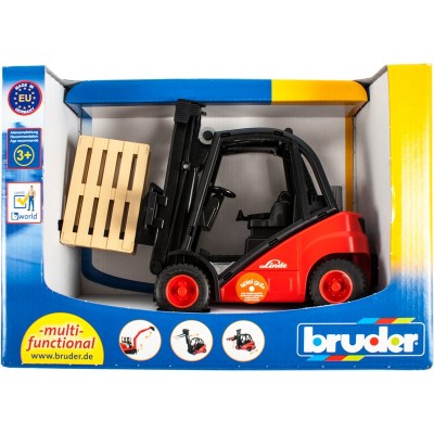 Linde H30D targonca 2 raklappal