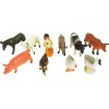 Műanyag háziállatok 10 darabos készlet tasakban